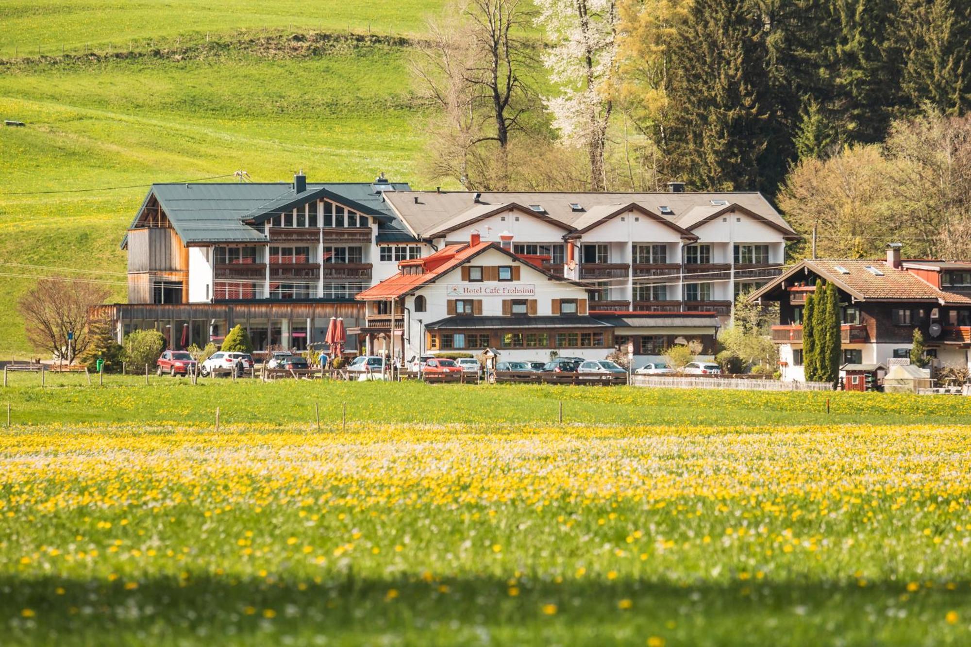 Wohlfuehlhotel Frohsinn Fischen im Allgaeu Buitenkant foto